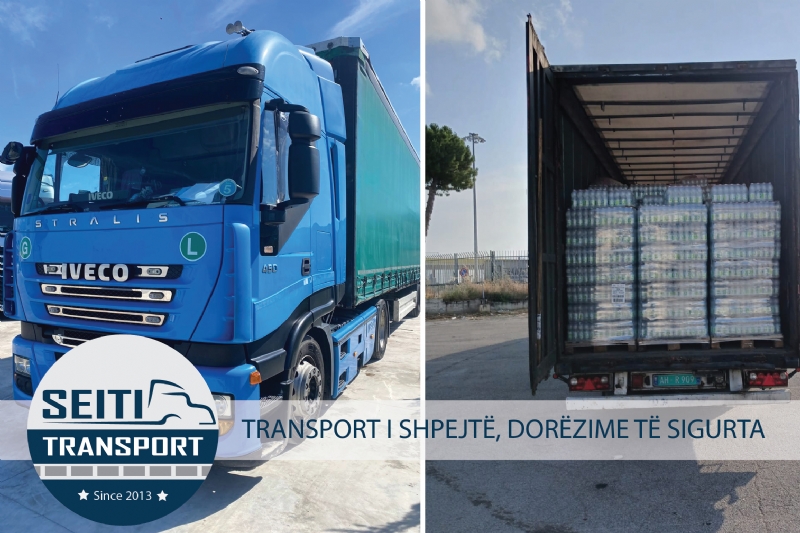 TRANSPORT FTL mallrash me kamion Ngarkesa të plota Itali – Shqipëri, TRANSPORT LTL mallrash me kamion Gjysem ngarkese Itali – Shqipëri, TRANSPORT import Shqipëri – Itali, TRANSPORT nga Italia në Shqipëri